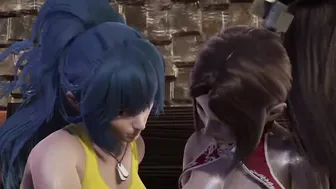 King of fighter mai and leona heidern futa [Full Video]