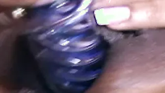 Marie Luv Dig Stretching Her Pussy
