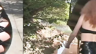 Audrey Nailed Outdoor Into The Booty Includes Facial And Drink