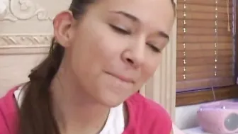 Christina Fucks at Home with Her Stepbrother