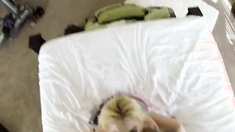 A Crazy Hot Huge Tittied Blonde Loves Her bbcs