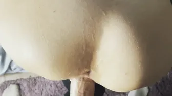 Boned a young women into the mouth and then banged inside the booty and cum all over her face