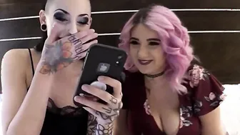 Impregnating My 2 Stepsisters - BBW Goth Threesome