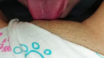 The most gentle cunnilingus from a neighbors while her hubby