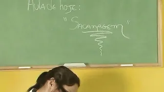 Professor's Pet Tramp Teacher Fucks Student In Class - Pornhub Com