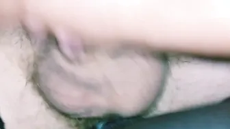 my fiance fucks me with a strap-on planting it up to the nuts