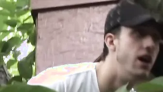 Bae chick Banged into Public Three-Way