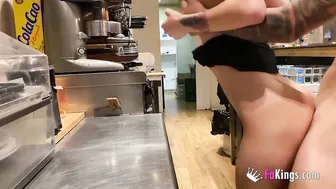 Silvia Soprano gets seduced by a lusty waiter