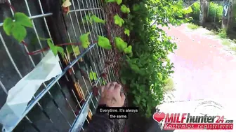 Sensual outside plowed date with Sarah Kay milfhunter24.com