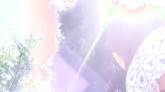 Upskirt no lingerie