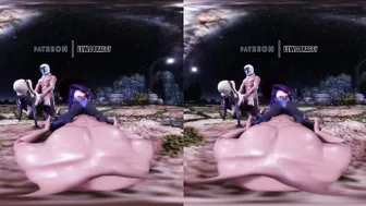 Genshin Impact - Mona  Fischl Moolight Group Sex [UNCENSORED VR ANIME R-eighteen