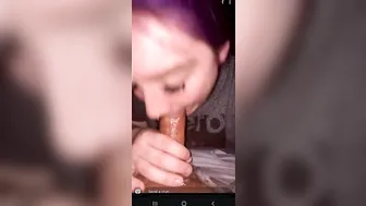 Amazing Sloppy Deep Throat Good Green Eyes
