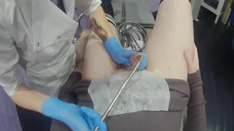 pov sounding and hand job for sissy