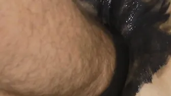 Fisted lubricant fucking pussy
