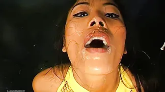 Lynn Plays With Cum [AI Enhanced]