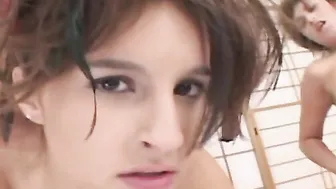 Sakura Fucks His Penis As Sayuri Blows His Nuts And Is Banged From Behind