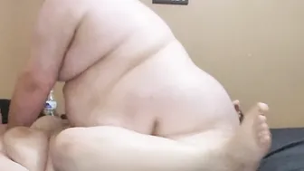 (Unedited) rough lovemaking with bbw wifey