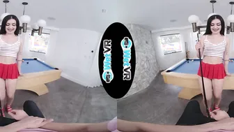 WETVR Pool Table Tease Pounded VR Porn With April Valentino