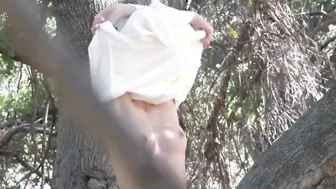Super Hottie Blake Eden Into Boots Masturbates Public