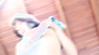 Paulina masturbates solo for the camera