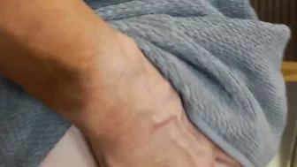 House wife blowjob in the kitchen