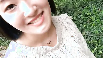 Amateur celeb Hana Kawamura comes to masturbate for us today