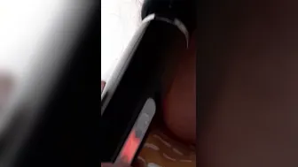 Closeup orgasm with toy