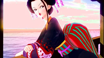 POUDING NICO ROBIN INSIDE WANO 