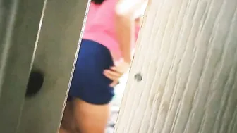 Watching my sister inside law masturbating and into a g-string