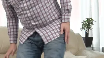 Kaori Buki fingering her twat while being voyeured by a next door