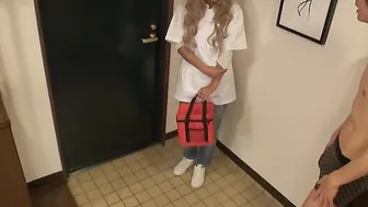 Blonde Runa is fuck rough by her client