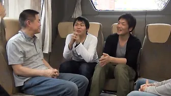 Hikaru Ayami Mitsuka Koizumi Mitsuki and Chiharu banged into touristic tour