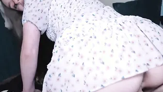 Stepdaddy Creampie Twice in Stepdaughters Little Pussy