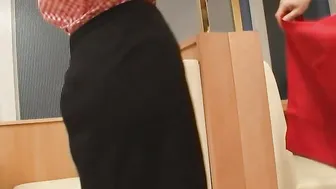 Mio Ozora is convinced to make a porn tape while at work