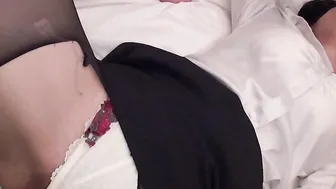Thin Office Goddess Emi Banged Into babe point of view