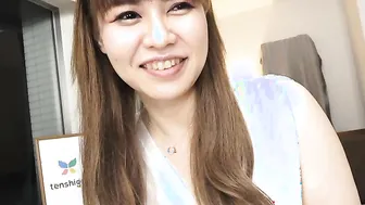 Cheating housewife Momoyama Sayaka is blindfolded then plowed