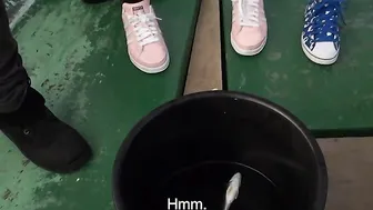 Sena Sakura wins the fishing contest and she is pounded on the boat