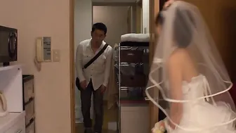 Ruri Narumiya riding blows and washes a dick as a prize
