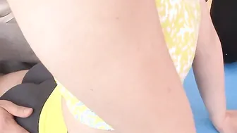 Aika Hoshino and Miria Aiba boned same time