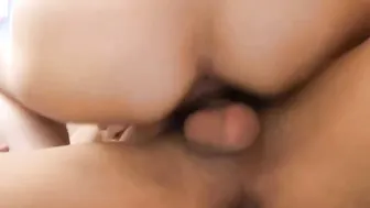 Hot Wife Shows Off Her Sexual Skills in Bed - Husband Can't Believe His Luck