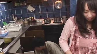 Tasty housewife had wild sex with a plumber