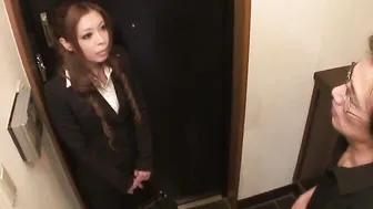 Adorable Girl from a customer service gotten banged