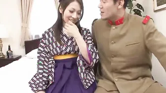 Slutty oriental lady Himeki Kaede getting rammed