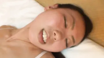 Vulgar sluts Nao Sakurai getting plowed by a stud