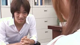 Hinata Komine getting used by her handsome man