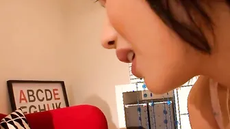 Babe Japanese gal named Luna getting nailed well