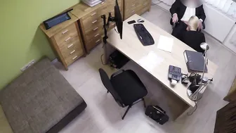 Talented realtor Karol has to fuck manager for a credit
