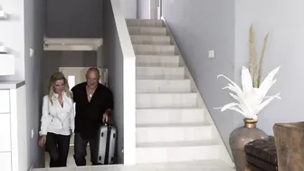Without porn video – Daddy nicely penetrates his busty spouse after business trip