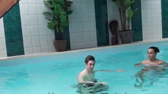 Poolside Pickup - Sex-For-Money Scenario With Hot Blonde Babe
