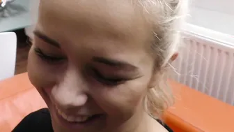 Blonde picked up by man who wanted to help her financially